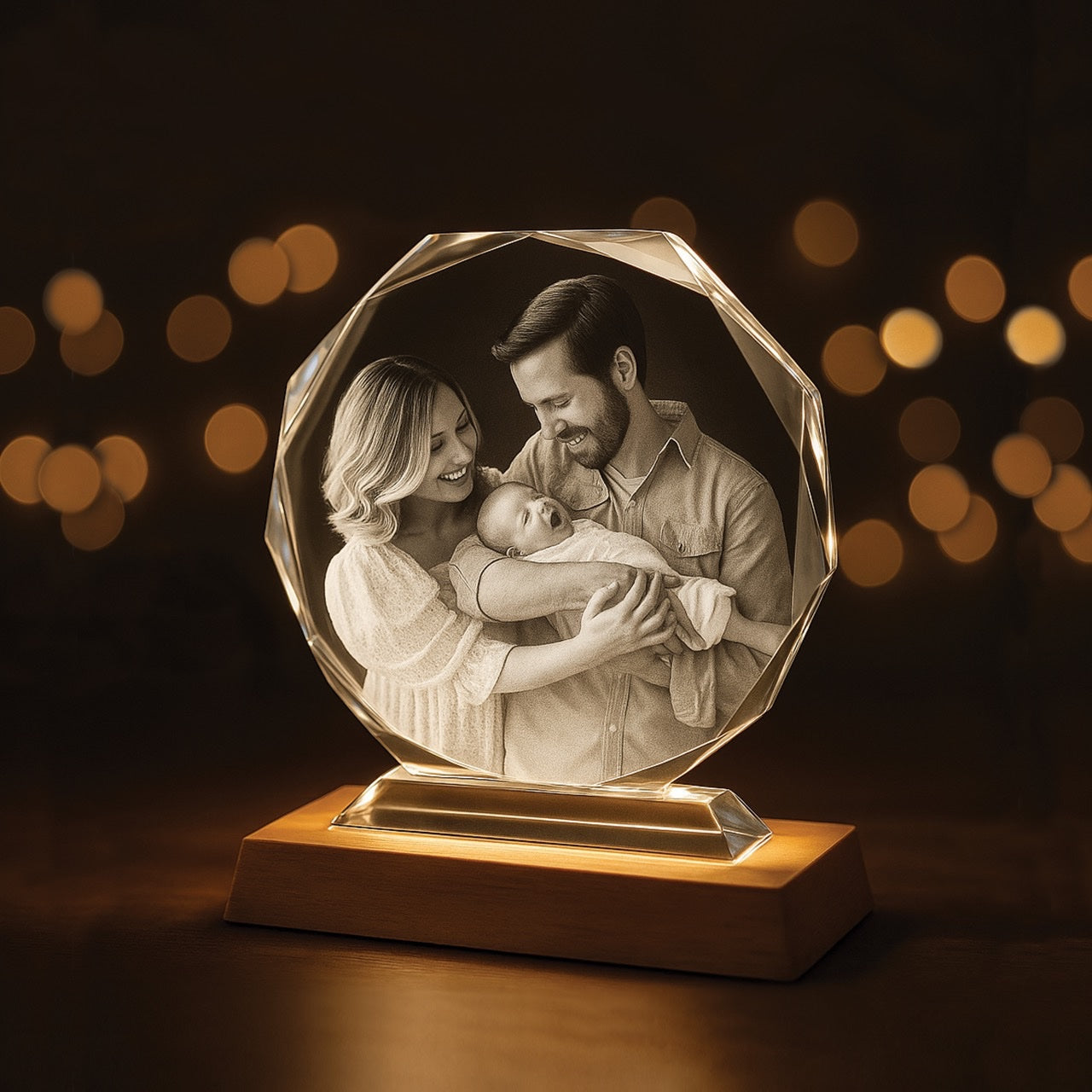 2D Octagon Plaque image 2