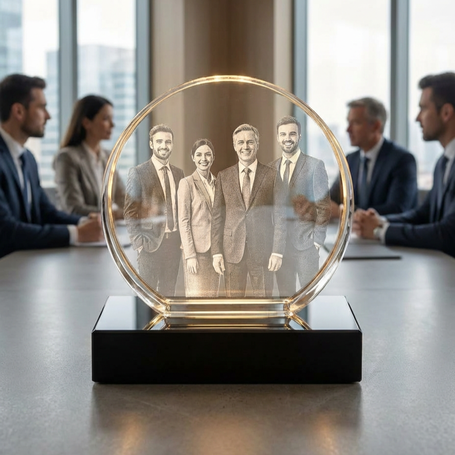 3D Circle Crystal image 2