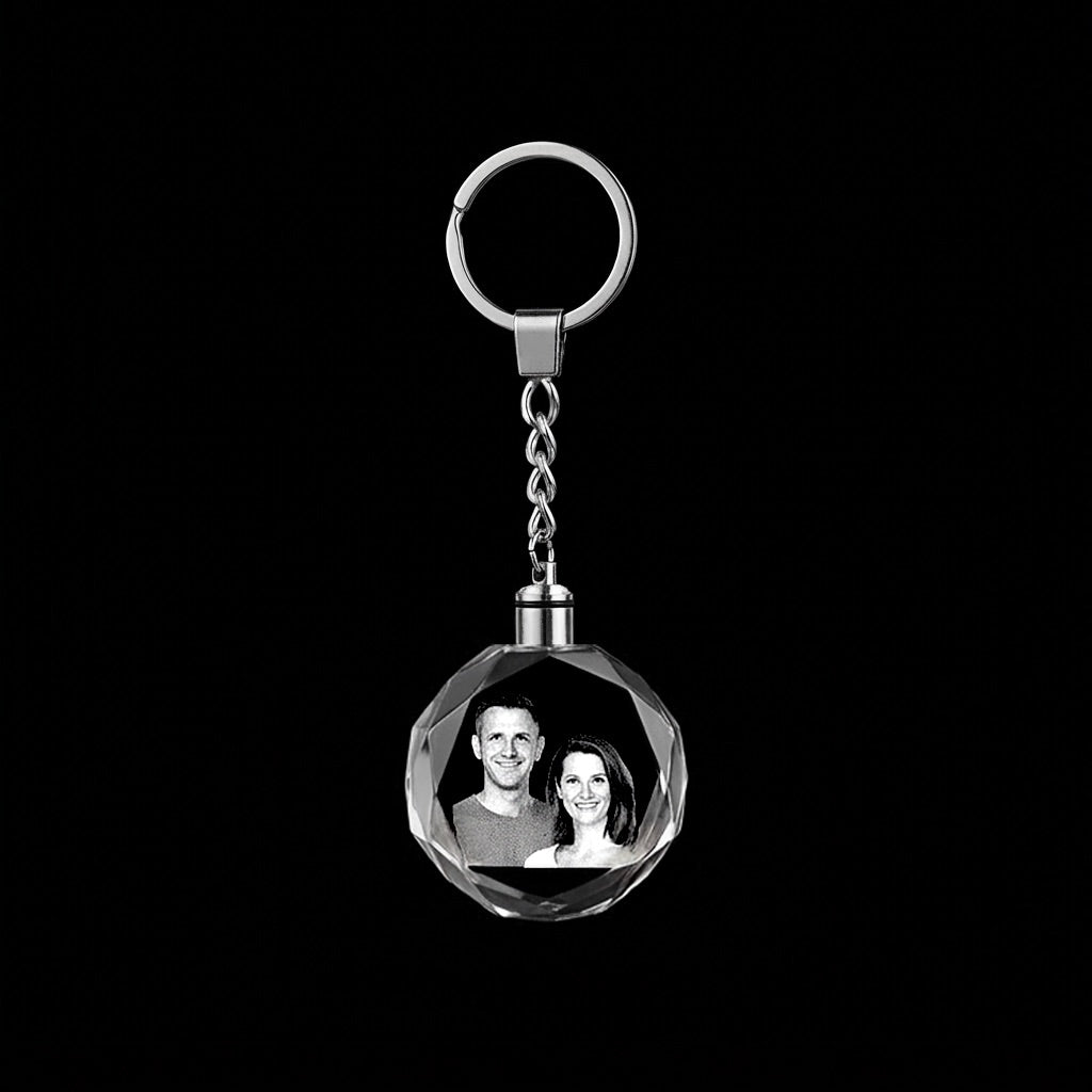 Crystal Keychain Octagon primary image