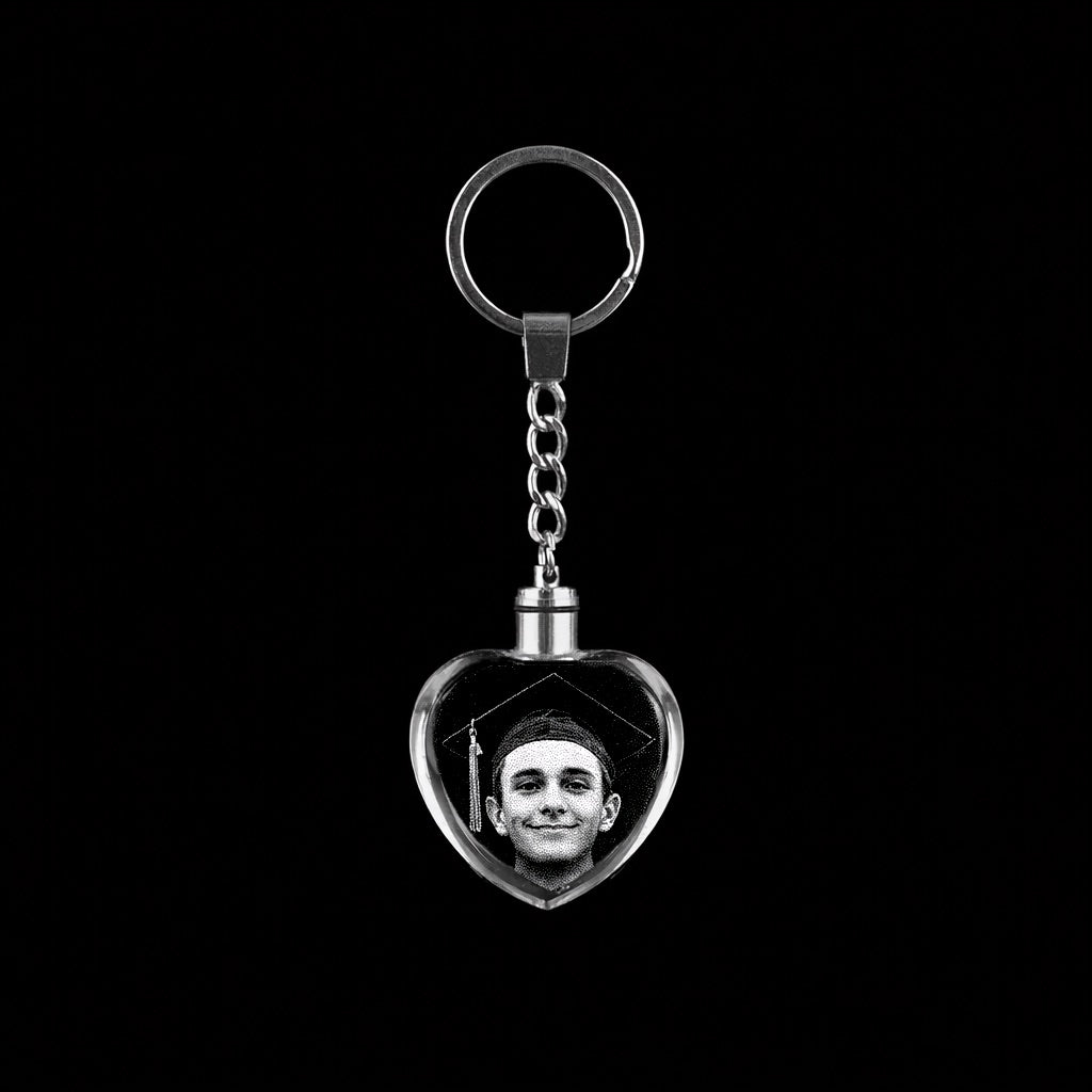 Crystal Keychain Heart primary image